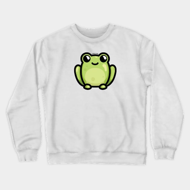 Chonky Frog Crewneck Sweatshirt by hoddynoddy